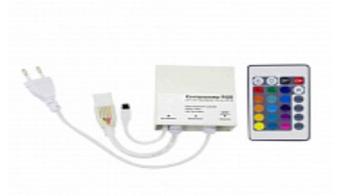 Контроллер RGB 220В, ИК-пульт 24 кнопки, для ленты smd 5050 APEYRON C4-13 Инфракрасные лампы для сушки